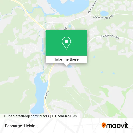 Recharge map