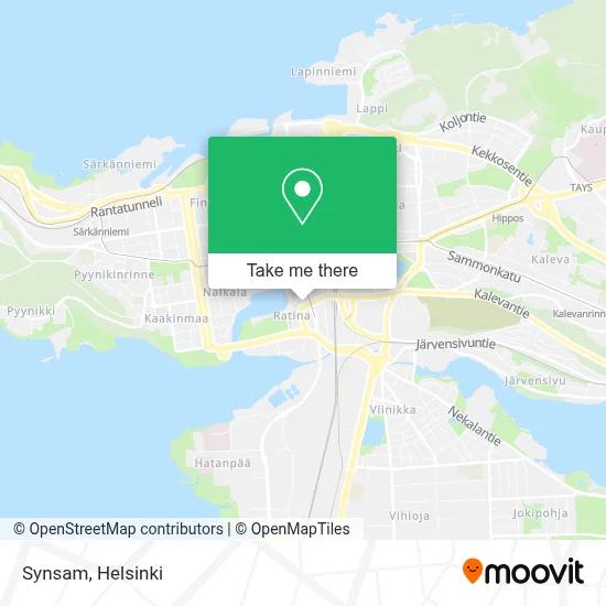 Synsam map