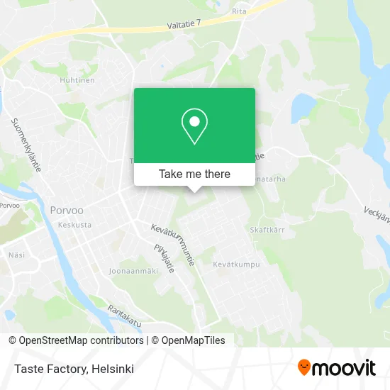 Taste Factory map