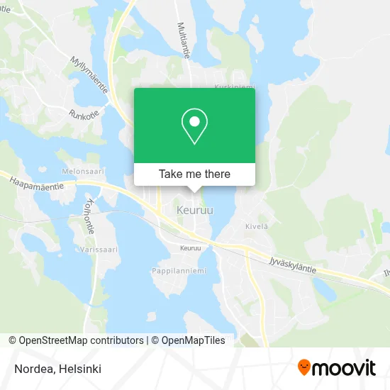 Nordea map