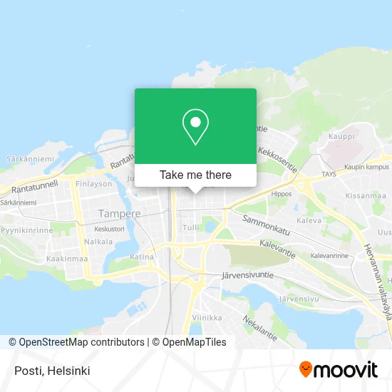 Posti map