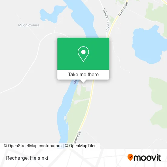 Recharge map