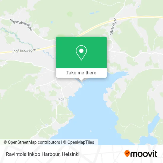 Ravintola Inkoo Harbour map