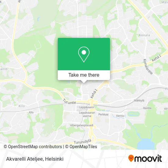 Akvarelli Ateljee map