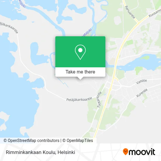Rimminkankaan Koulu map