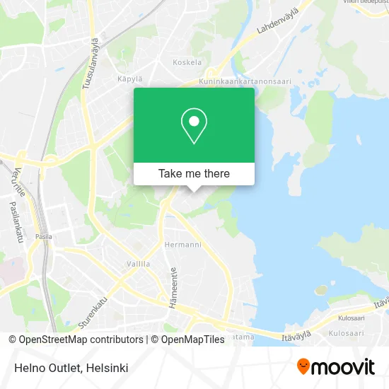 Helno Outlet map