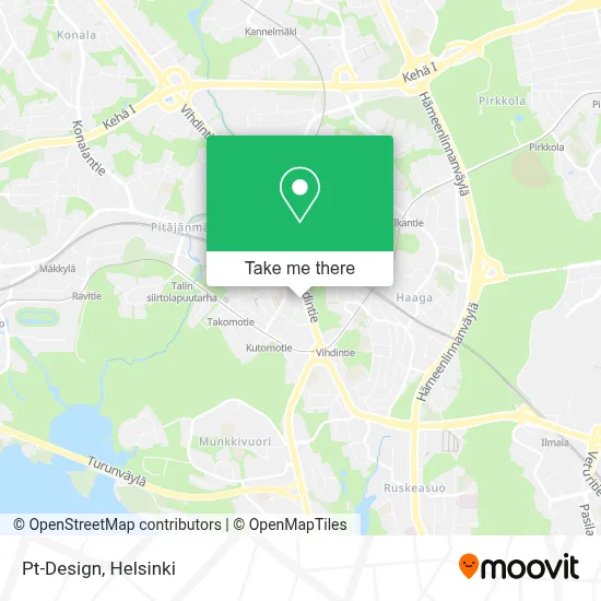 Pt-Design map