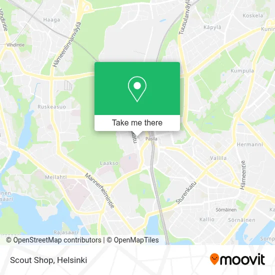 Scout Shop map