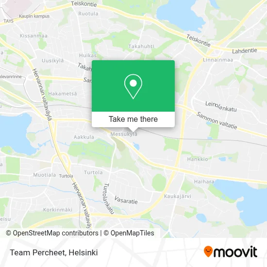 Team Percheet map