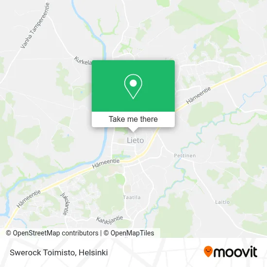 Swerock Toimisto map