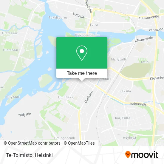 Te-Toimisto map