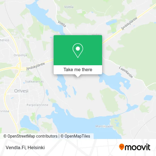 Vendla.Fi map