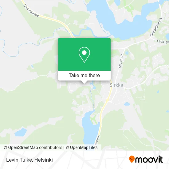 Levin Tuike map