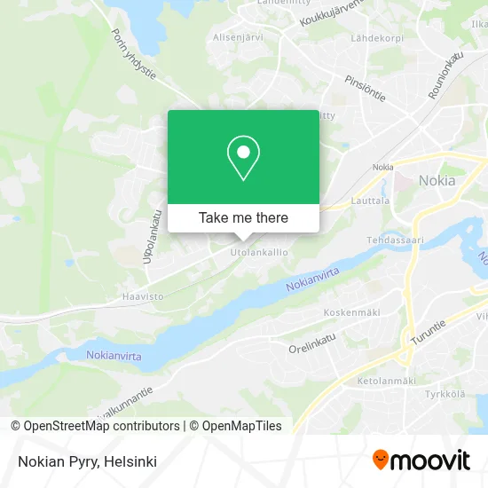 Nokian Pyry map