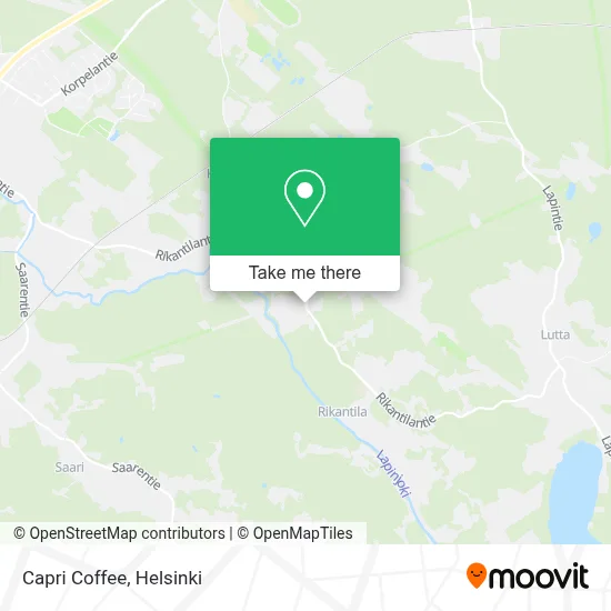 Capri Coffee map
