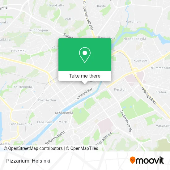 Pizzarium map