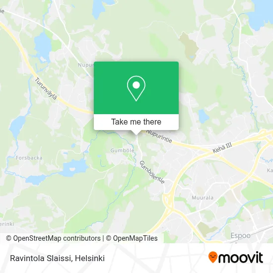 Ravintola Slaissi map