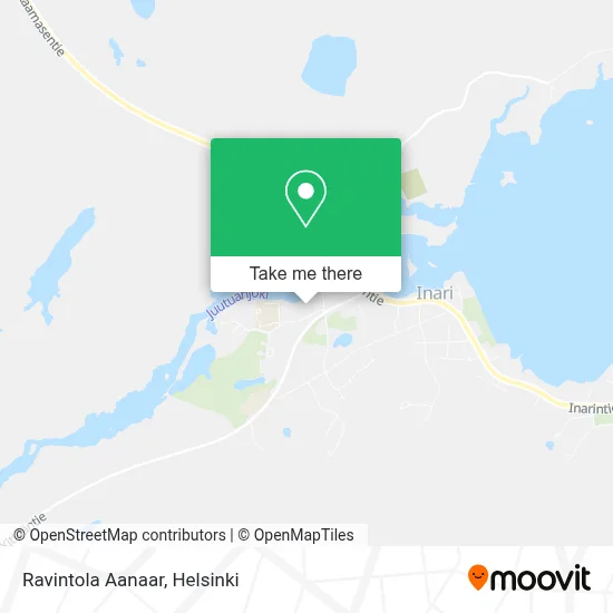 Ravintola Aanaar map