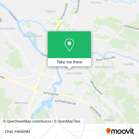 Oral map