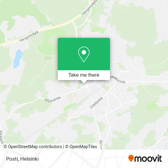 Posti map