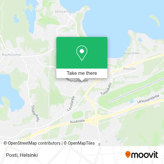 Posti map