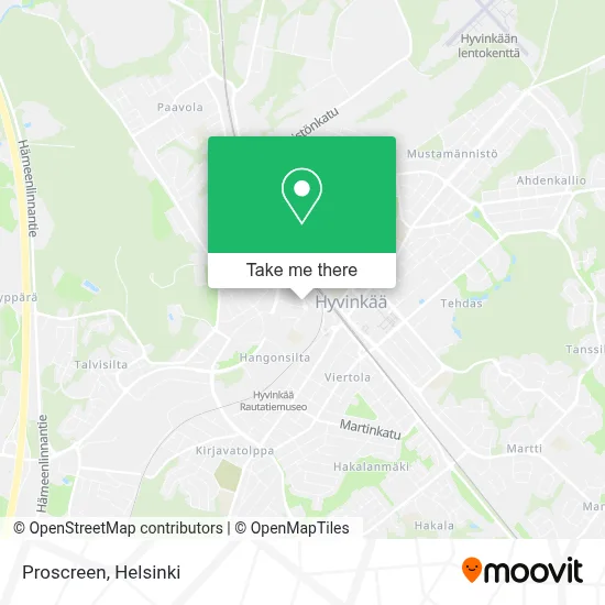Proscreen map