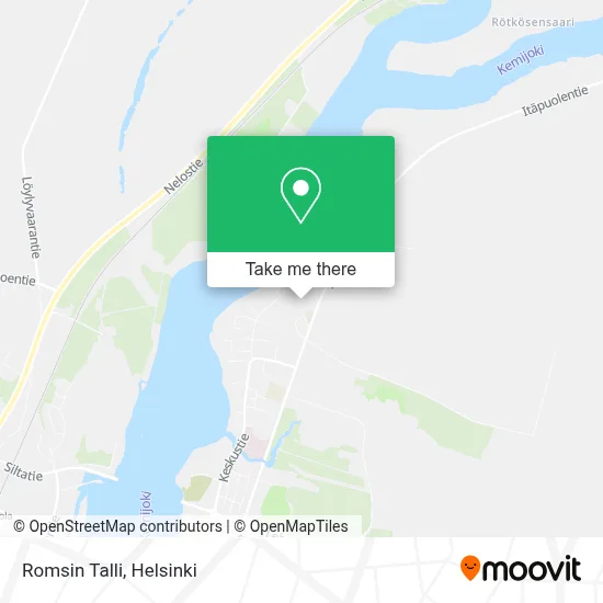 Romsin Talli map