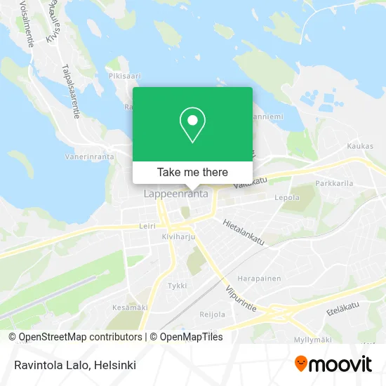 Ravintola Lalo map