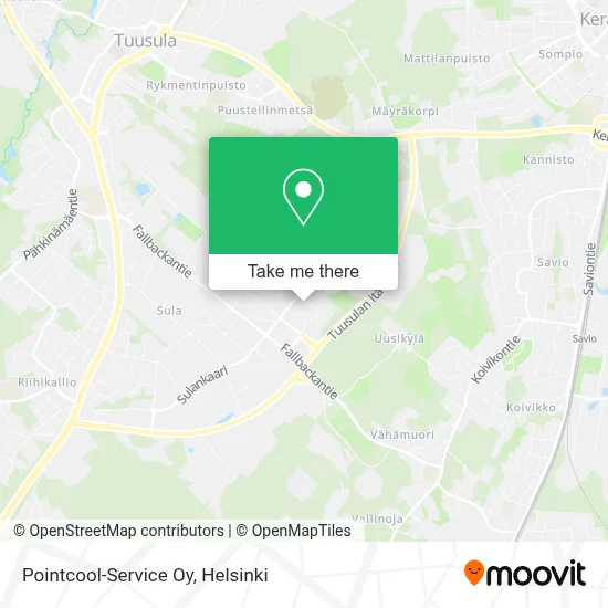 Pointcool-Service Oy map
