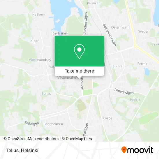 Tellus map