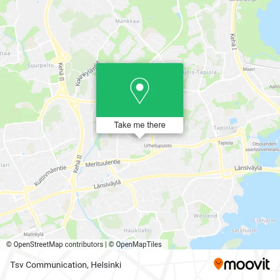 Tsv Communication map