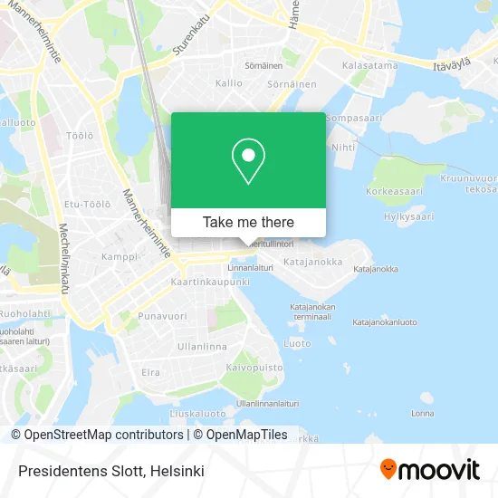 Presidentens Slott map