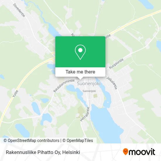 Rakennusliike Pihatto Oy map