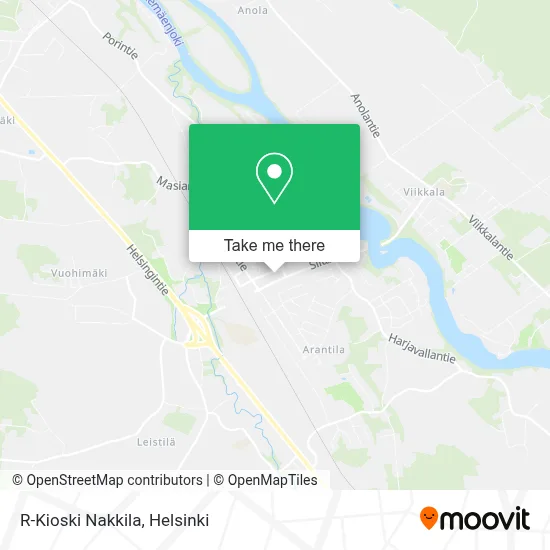 R-Kioski Nakkila map