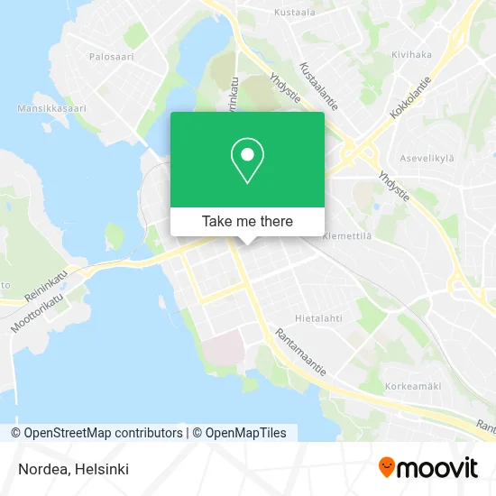 Nordea map