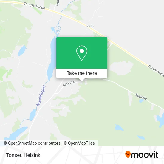Tonset map