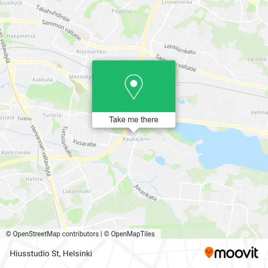 Hiusstudio St map