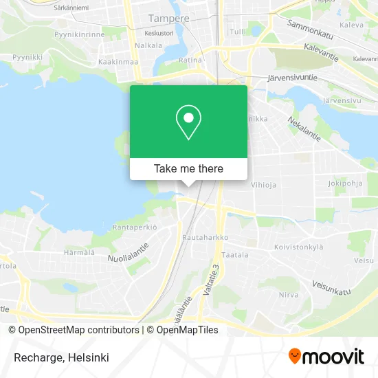 Recharge map