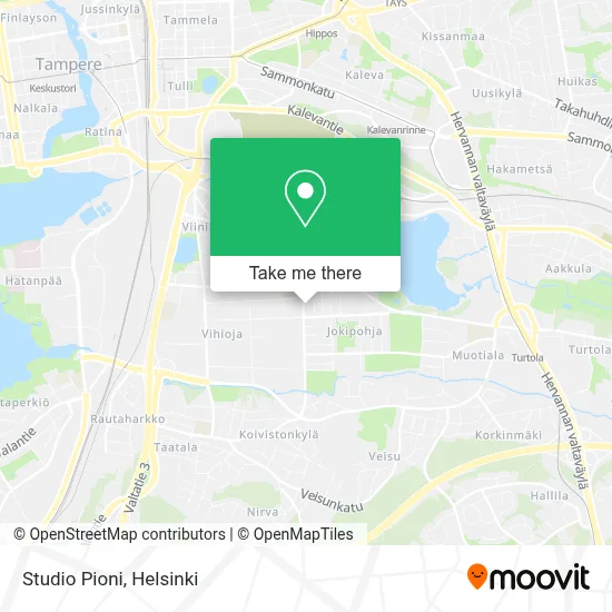 Studio Pioni map