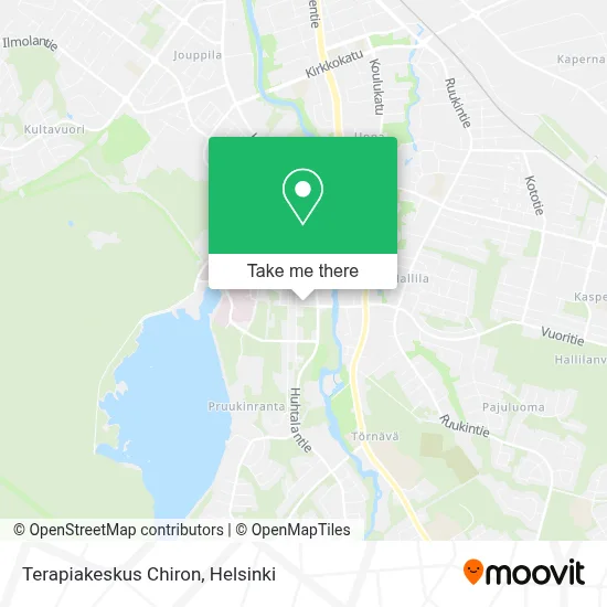 Terapiakeskus Chiron map