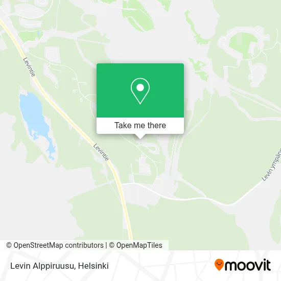 Levin Alppiruusu map