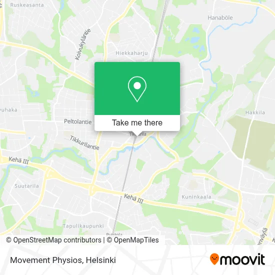 Movement Physios map