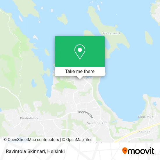 Ravintola Skinnari map