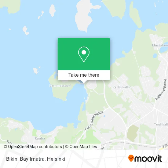 Bikini Bay Imatra map