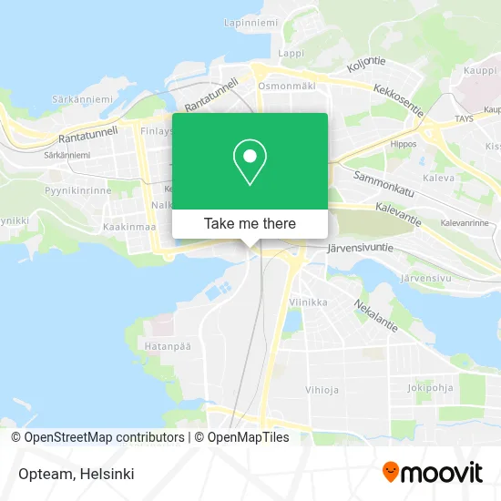 Opteam map