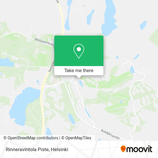 Rinneravintola Piste map