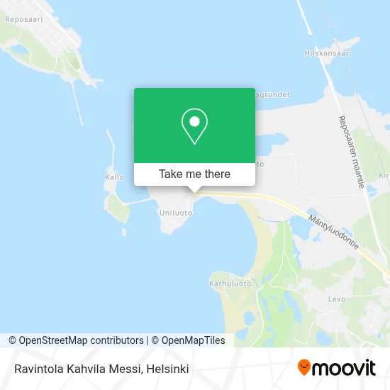 Ravintola Kahvila Messi map