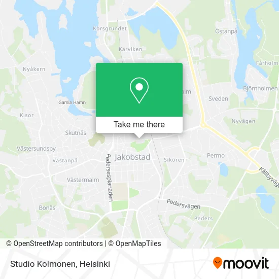 Studio Kolmonen map