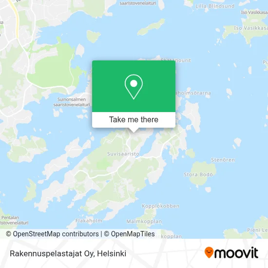 Rakennuspelastajat Oy map