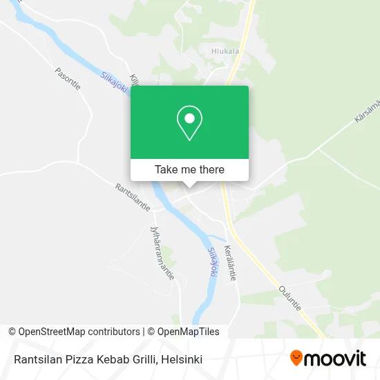 Rantsilan Pizza Kebab Grilli map